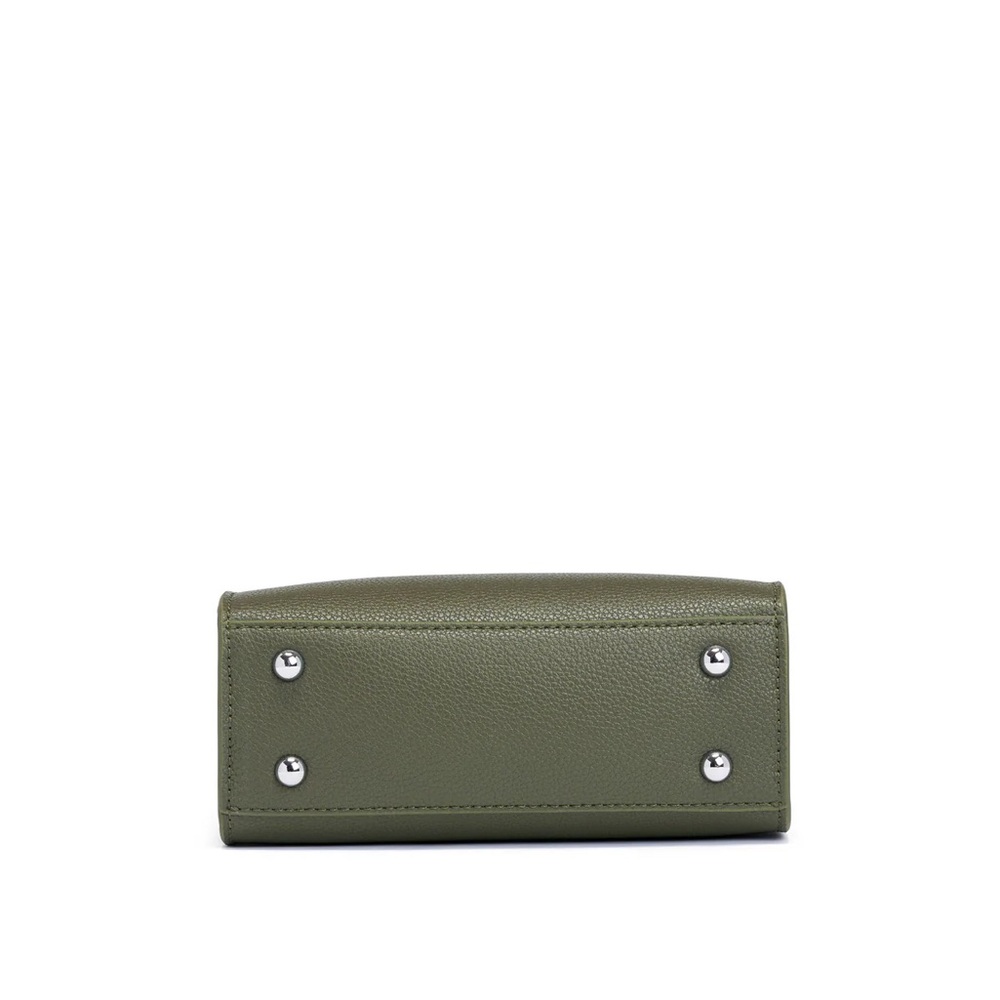 Brandon Blackwood ESR Tote- Hunter Green Recycled Leather - Picture 6 of 6